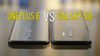 OnePlus 6 vs Samsung Galaxy S9+ comparison - The best camera phone?