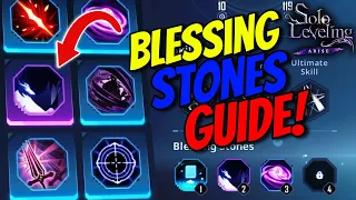 Which Blessing Stones Are Good & Bad Tier List Guide! Solo Leveling Arise Hindi