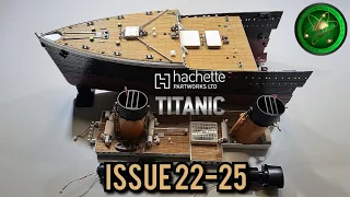 BUILD THE LEGENDARY RMS #titanic By @Hachette Collections ISSUE 22-25 Assembled By Mr Fusion Designs