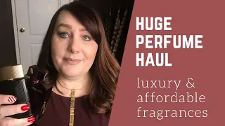 HUGE PERFUME HAUL - PART 1 | LUXURY AND AFFORDABLE FRAGRANCES | PERFUME COLLECTION 2021