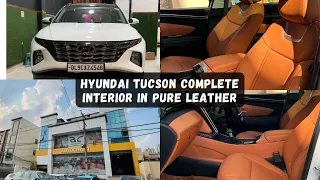 Hyundai Tucson Complete Interior in Pure Leather