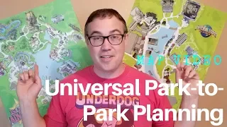 Universal Orlando 2-park Plans...with Maps!