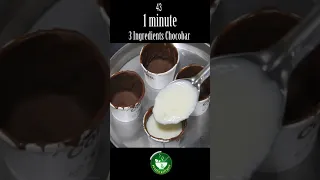 3 Ingredients Choco Bar Ice Cream - 1 minute Recipe Showing #Shorts #PuviyaKitchen  #viral  #food