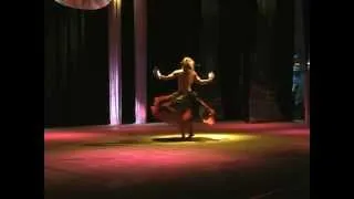 KASIMIR SATLER( Male bally-dance. Show belly-dance)