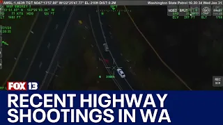 WSP investigating recent shootings near highways