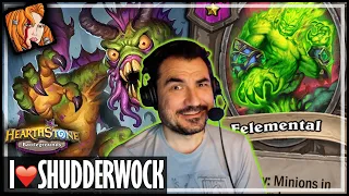 I’M A SHUDDERWOCK ADDICT! - Hearthstone Battlegrounds