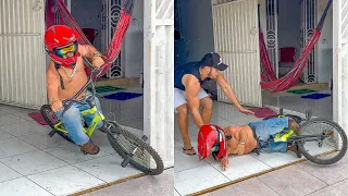 PILILIU CAIU FEIO DA BICICLETA 😳| PILILIU DA RESENHA