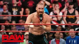 Returning Sami Zayn deems WWE a "toxic environment": Raw, April 8, 2019