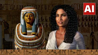 Fascinating Ancient Egyptian Singer-Priestesses Brought To Life Using AI