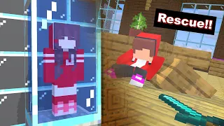 Movie - Rescue the kidnapped JJ sister! ⚔️ - Minecraft Parody Animation Mikey and JJ