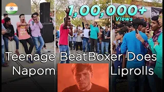 🇮🇳Indian Teenage Beatboxer Drops Beats🔥Crowd Goes Crazy!  #BeatBoxing Live Performance