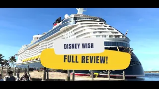 Disney Wish 3-Night Very Merrytime Cruise Review 2022
