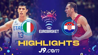 Italy 🇮🇹 - Croatia 🇭🇷 | Game Highlights - FIBA #EuroBasket 2022