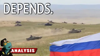 Just how well trained is the Russian army? (And are its logistics up to the task?)