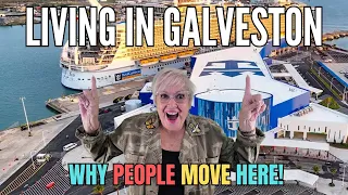 GALVESTON Texas | WHAT IT'S Like To LIVE IN GALVESTON