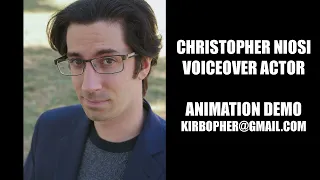 Chris Niosi - Animation VoiceOver Demo