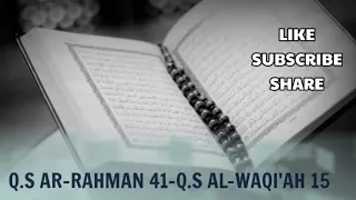 Q.S AR-RAHMAN 41-Q.S AL-WAQI'AH 16 NADA ROST (METODE TILAWATI/METODE UMMI)