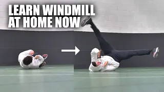 Learn Windmill inside House Easy - Turn a Sideroll into breakdance fast