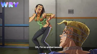 Ermes offers her worn panties as a present STONE OCEAN