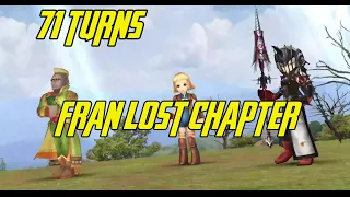 DFFOO - Fran LC Chaos (Fran Lost Chapter) -Leo, Penelo, Aranea (71 turns)