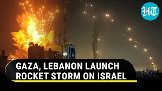 Hamas' Two-Front Attack On Israel; Rockets Fired From Gaza, Lebanon Simultaneously