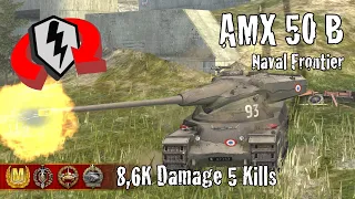 AMX 50 B  |  8,6K Damage 5 Kills  |  WoT Blitz Replays