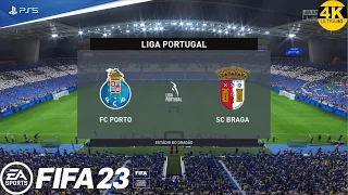FIFA 23 - FC Porto vs Braga Derby | Liga Da Portugal Football - PS5 Gameplay #fifa23