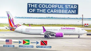 TRIPREPORT | Caribbean Airlines (ECONOMY) | New York - Georgetown - Port of Spain | Boeing 737 MAX 8