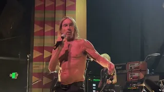 Iggy Pop - Nightclubbing live in Los Angeles at the Regent Theater on April 20th, 2023