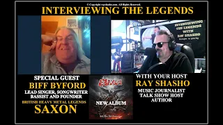 Biff Byford The Voice of Metal Masters SAXON Exclusive!