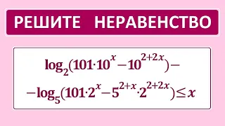 Решите неравенство (мехмат МГУ 2001)