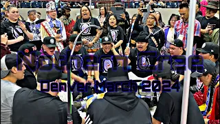 Northern Cree - "Ruffle Song" Lennyn Paskemin’s Outgoing Princess Special Denver March Powwow 2024