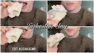 Туркестан/Turkestan #мел #хруст #мелоежка #clay #crunch #глина #asmr #хруст #хочуврек #chalk