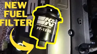 Honda Prelude - How to replace fuel filter