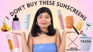 Truth of Popular Sunscreens ❌✅ Watch before Buying New Sunscreen