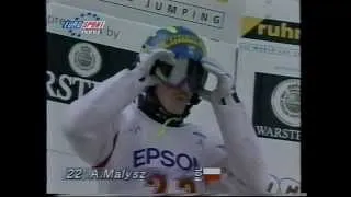 Adam Małysz - 127.5 m - Sapporo 1998/1999
