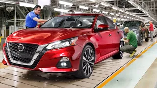 Inside Massive Factory Producing the Brand New Nissan Altima - Production Line