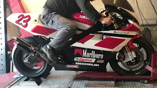 YZR500 Dyno Run