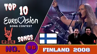 #6 | Israelis react to Teräsbetoni - Missä Miehet Ratsastaa| Eurovision Finland 2008 | TOP 10 ROCK