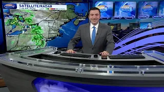 Video: Scattered showers Monday ahead of thunderstorms that could cause flooding on Tuesday