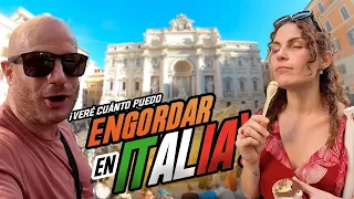 ¡Veré cuánto puedo ENGORDAR en ITALIA! | FACUNDO