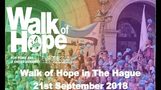 Walk of Hope in The Hague, 21st September 2018