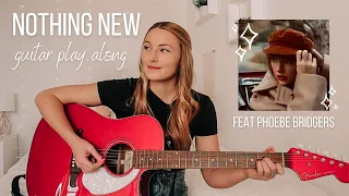 Taylor Swift Nothing New (feat Phoebe Bridgers) Guitar Play Along // Red (Taylor’s Version)