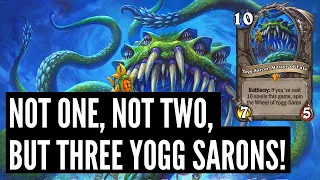 Triple Yogg Saron Druid is ABSURDLY FUN! | Darkmoon Faire | Wild Hearthstone
