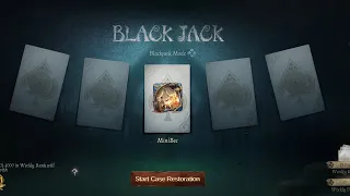 Blackjack starter guide / Identity V