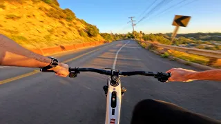 Riding FULL SPEED Down The Fastest Road In LA's Valley