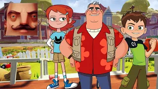 Hello Neighbor - My New Neighbor Ben 10 Max Tennyson History Gameplay Walkthrough