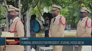 Haiti: Funeral services for President Jovenel Moïse begin