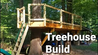 How to Build a Backyard Treehouse - Part 2