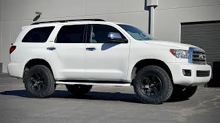 Getting 34’s on your Toyota Sequoia